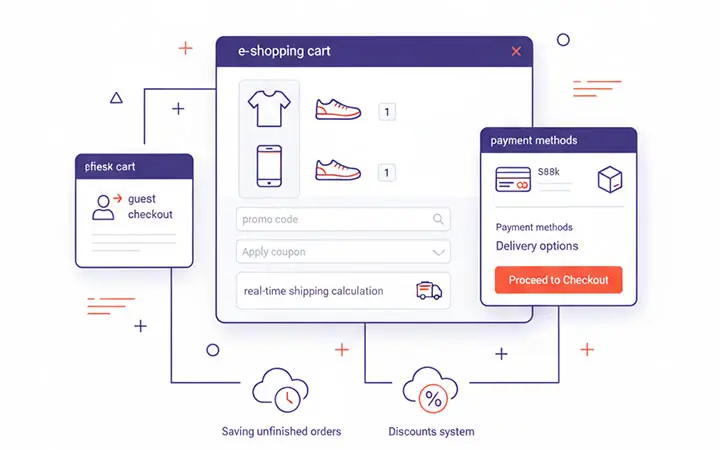 Корзина и оформление заказа